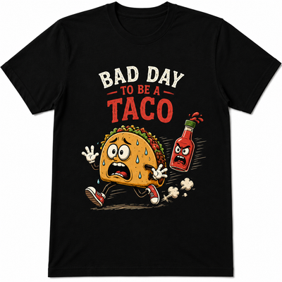 Bad Day To Be a Taco T Shirt