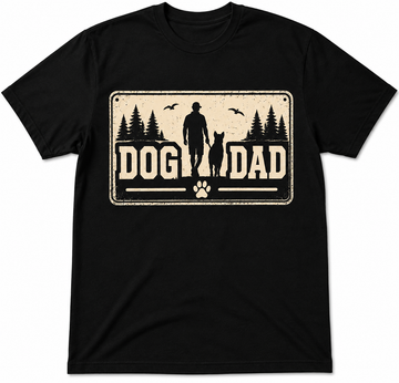 Dog Dad T Shirt