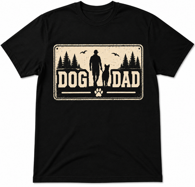 Dog Dad T Shirt