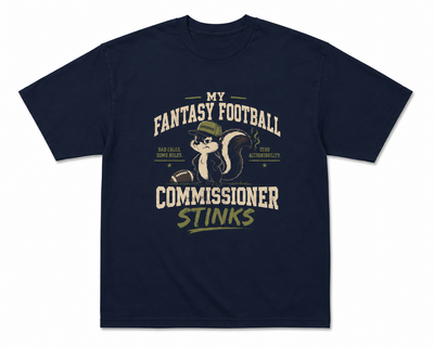 Fantasy Football Commissioner T-Shirt