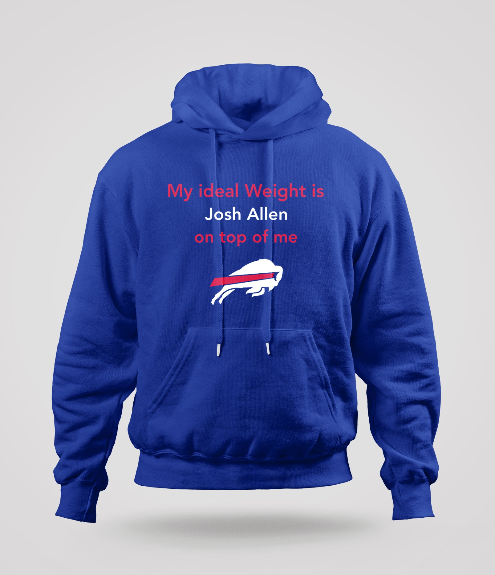 My ideal Weight is Jsh Allen on top of me