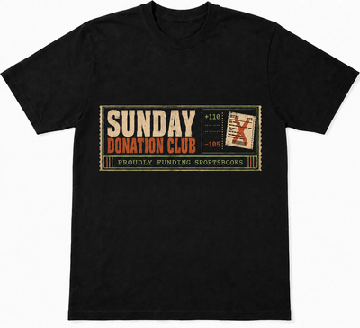 Sunday Donation Club T Shirt