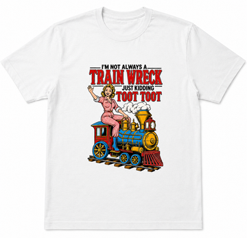 Train Wreck Toot Toot T Shirt